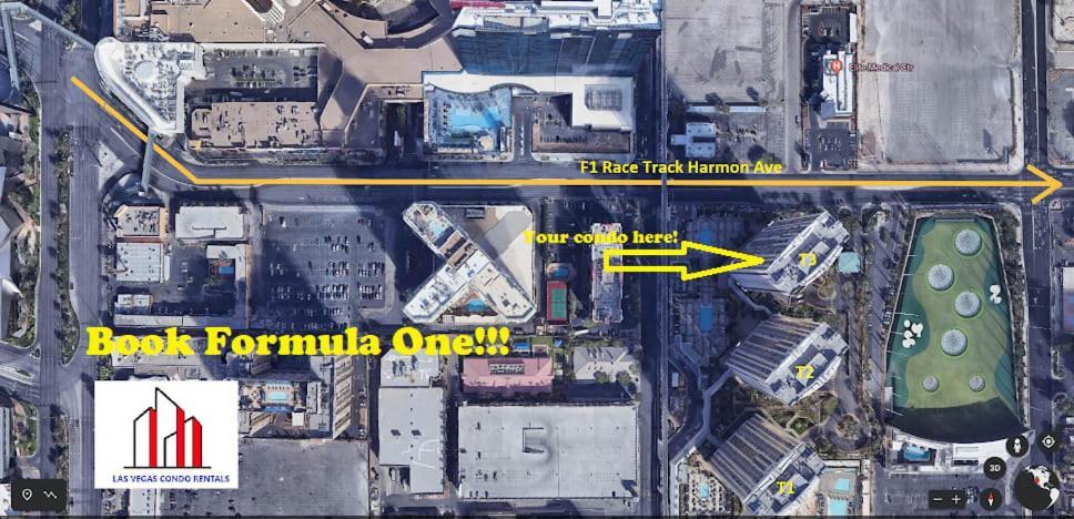 Mgm Signature-27-805 F1 Track & Strip View Balcony Las Vegas Eksteriør bilde